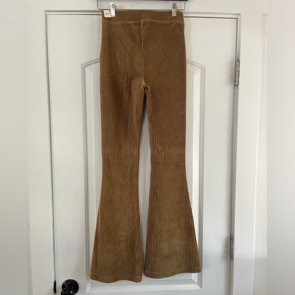 Aerie Groove-on High Waisted Velour Flare Pant - XS - Picture 4 of 4